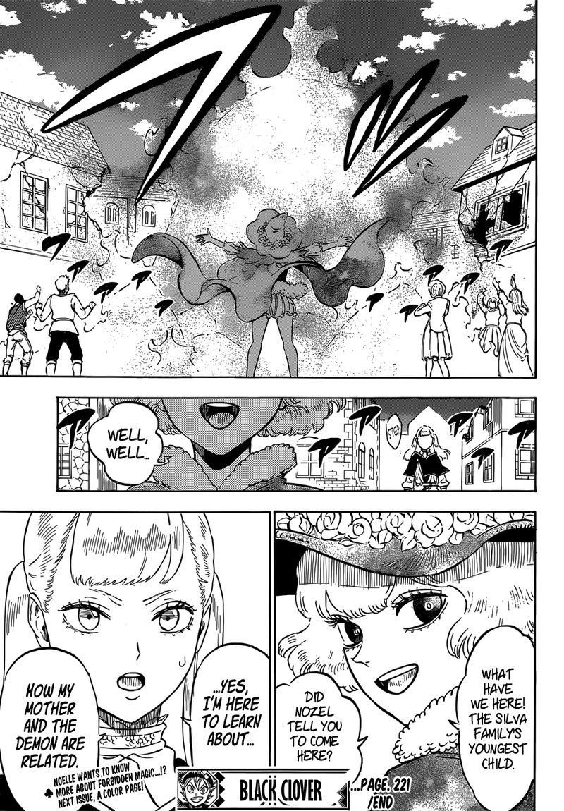 Black Clover Chapter 221 page 13 - Chapter 221: The Blue Rose's Confession