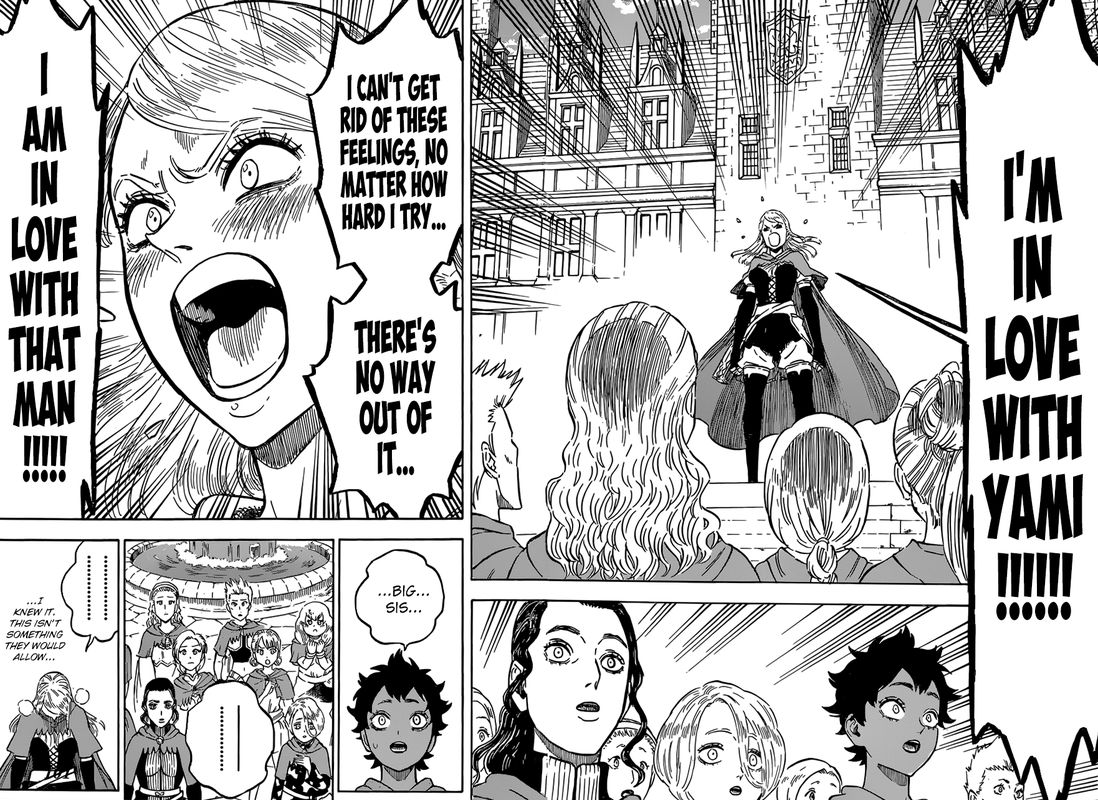 Black Clover Chapter 221 page 4 - Chapter 221: The Blue Rose's Confession