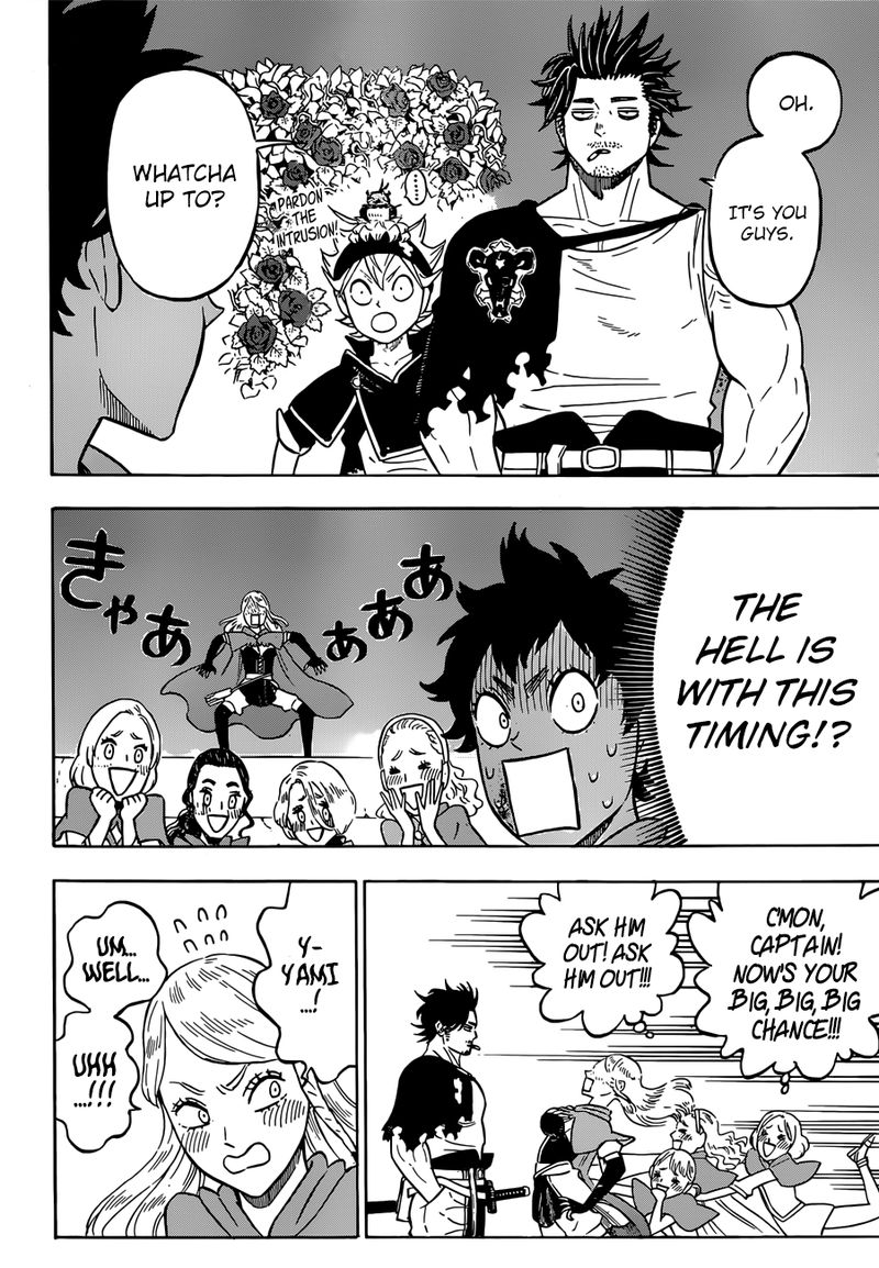 Black Clover Chapter 221 page 7 - Chapter 221: The Blue Rose's Confession
