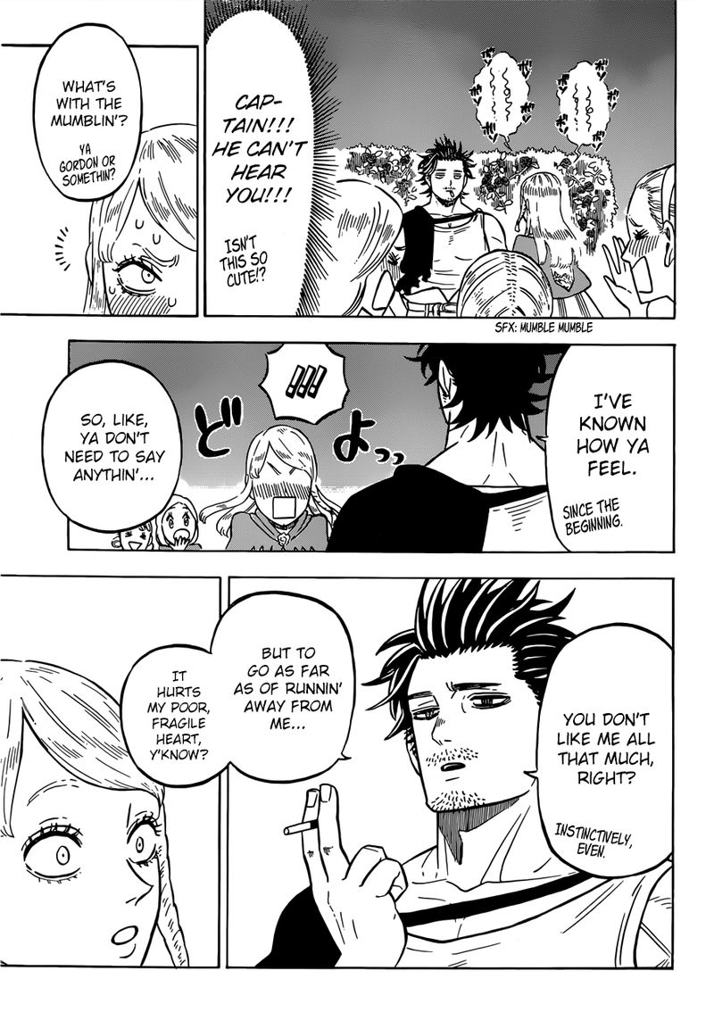 Black Clover Chapter 221 page 8 - Chapter 221: The Blue Rose's Confession