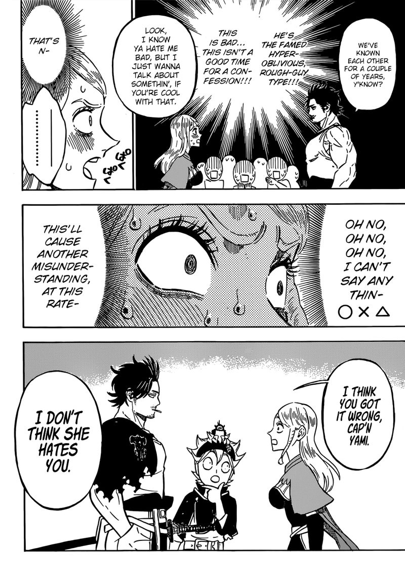 Black Clover Chapter 221 page 9 - Chapter 221: The Blue Rose's Confession
