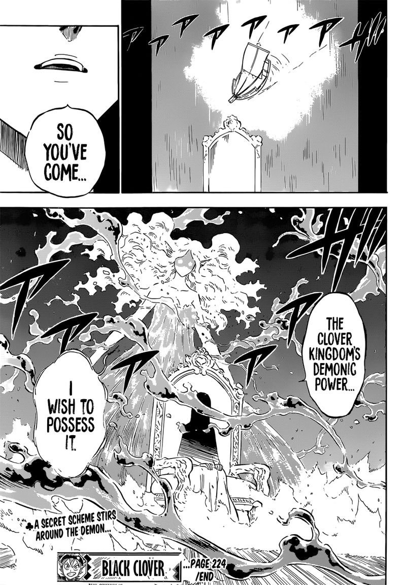 Black Clover Chapter 224 page 15 - Chapter 224: You Are Cursed