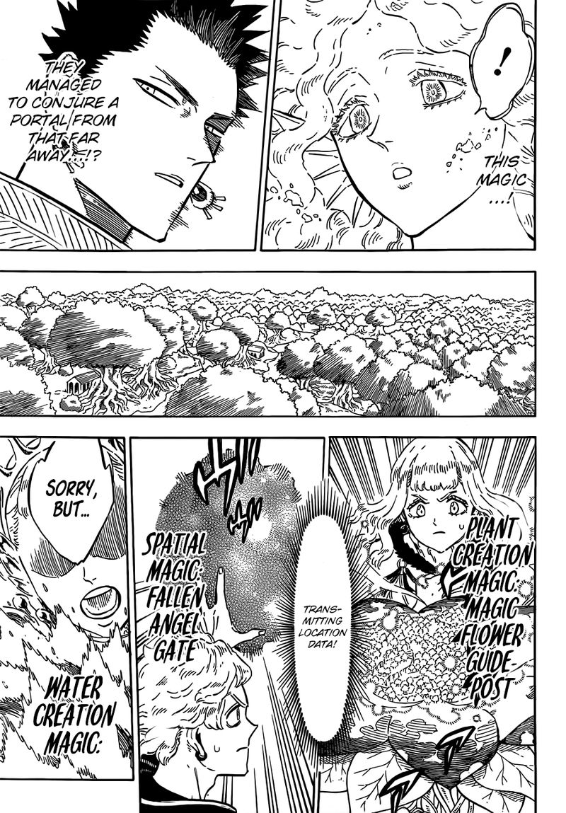 Black Clover Chapter 226 page 11 - Chapter 226: The Spirit Guardian's Magic