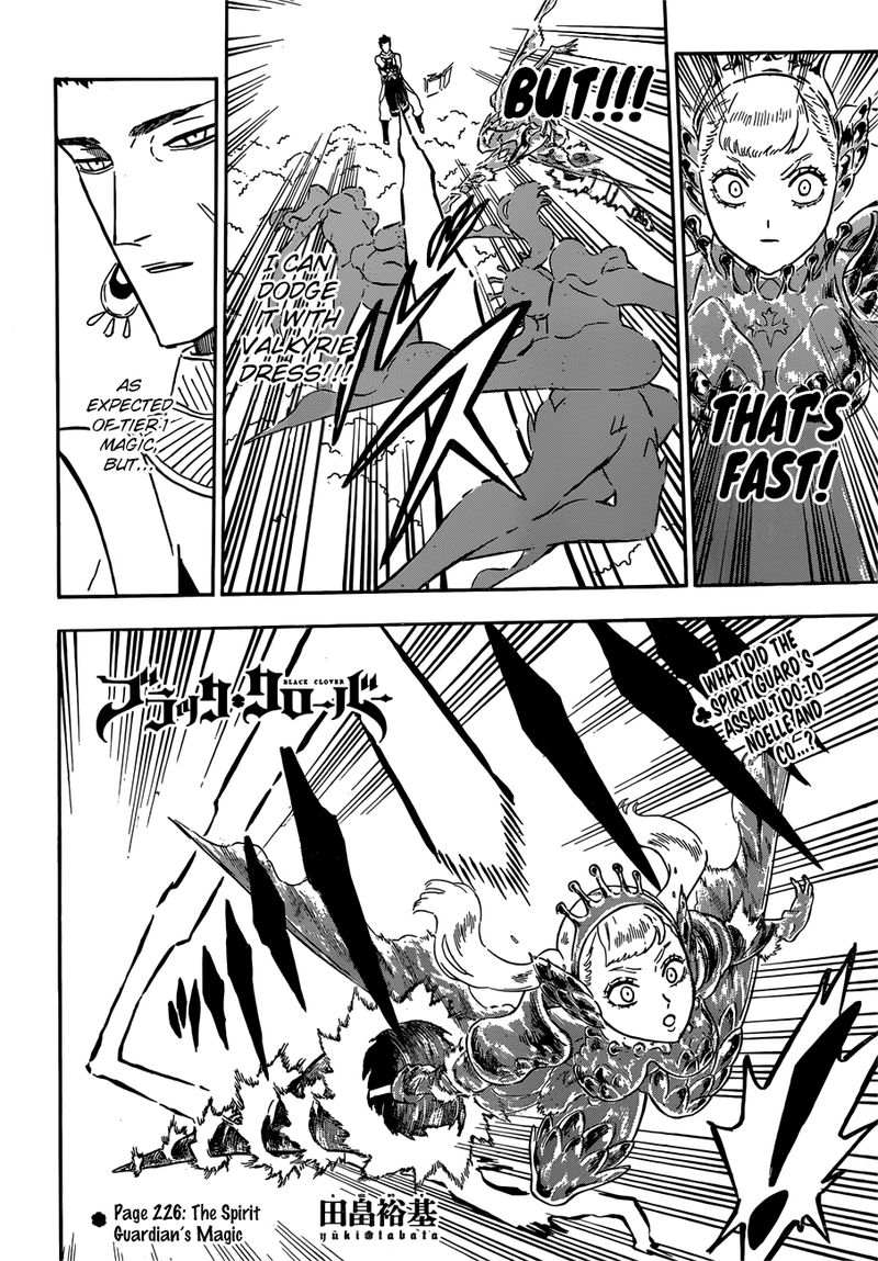 Black Clover Chapter 226 page 2 - Chapter 226: The Spirit Guardian's Magic
