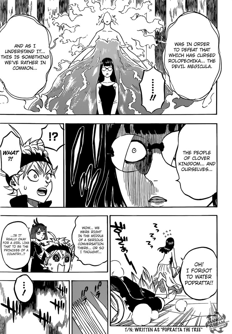 Black Clover Chapter 227 page 9 - Chapter 227: The All-Knowing Priestess