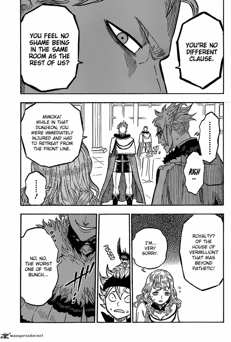 Black Clover Chapter 23 page 11 - Chapter 23: War Merits Conferment Ceremony
