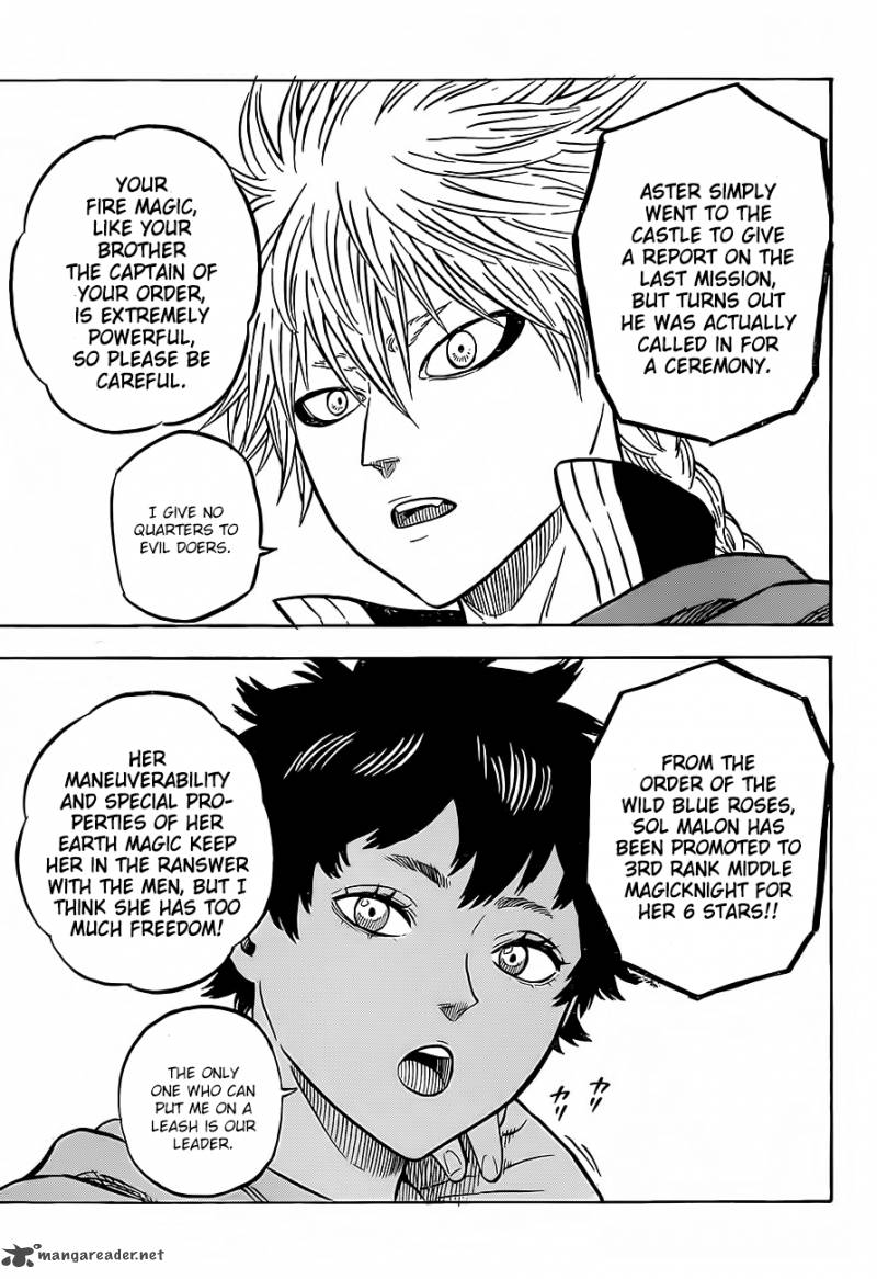 Black Clover Chapter 23 page 3 - Chapter 23: War Merits Conferment Ceremony