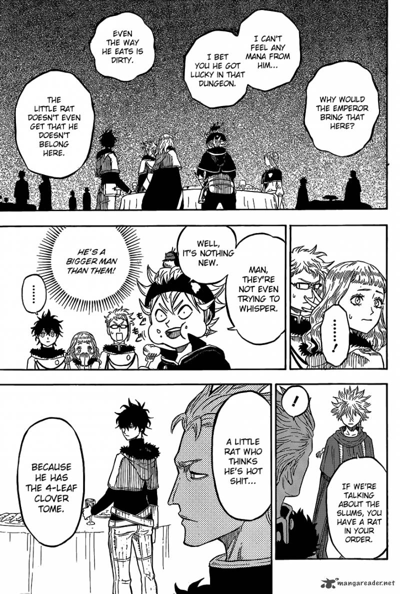Black Clover Chapter 23 page 9 - Chapter 23: War Merits Conferment Ceremony
