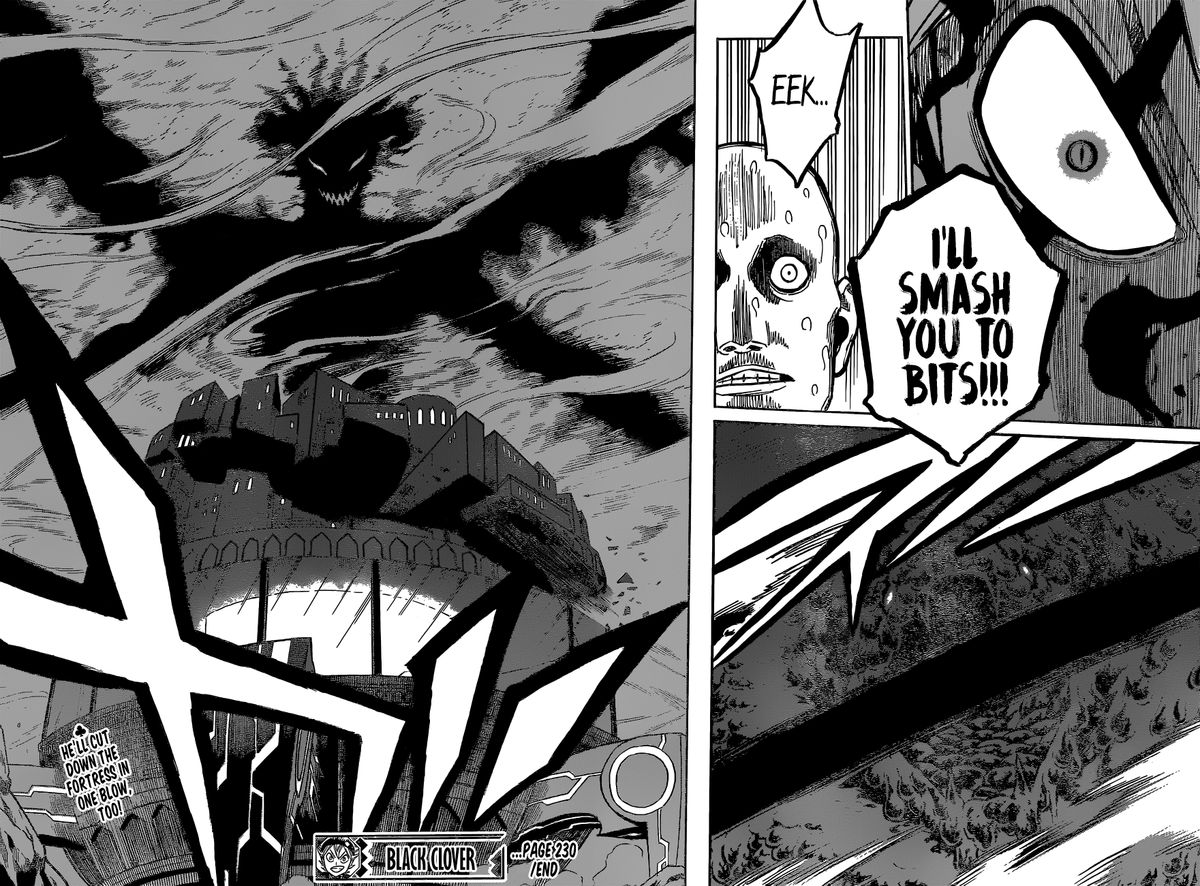 Black Clover Chapter 230 page 13 - Chapter 230: I'll Crush You
