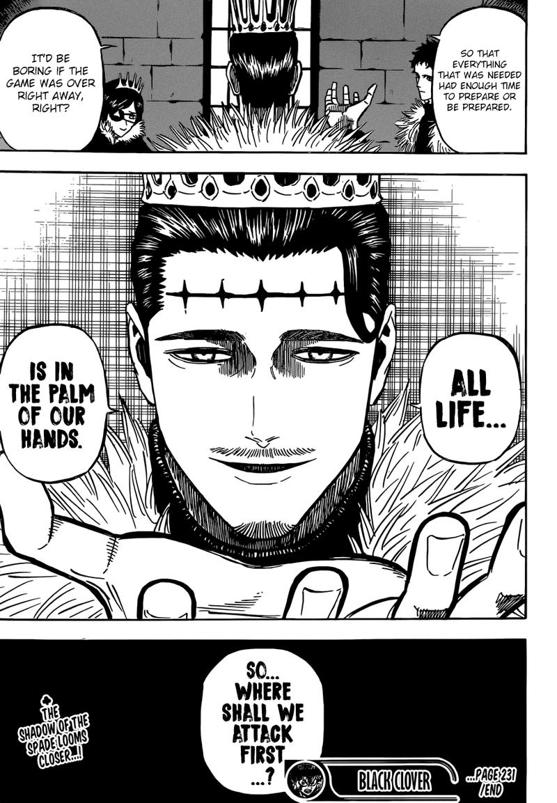 Black Clover Chapter 231 page 15 - Chapter 231: The Dark Triad