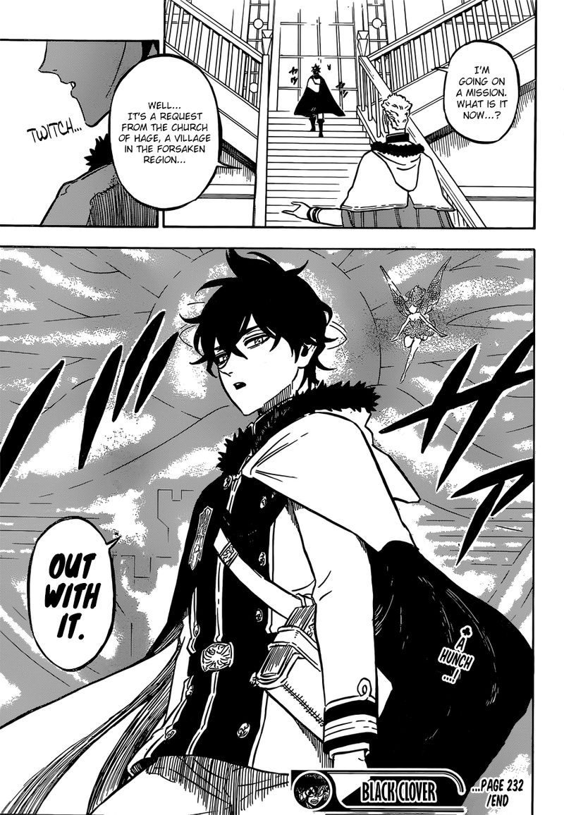 Black Clover Chapter 232 page 12 - Chapter 232: Quiet Lakes and Forest Shadows