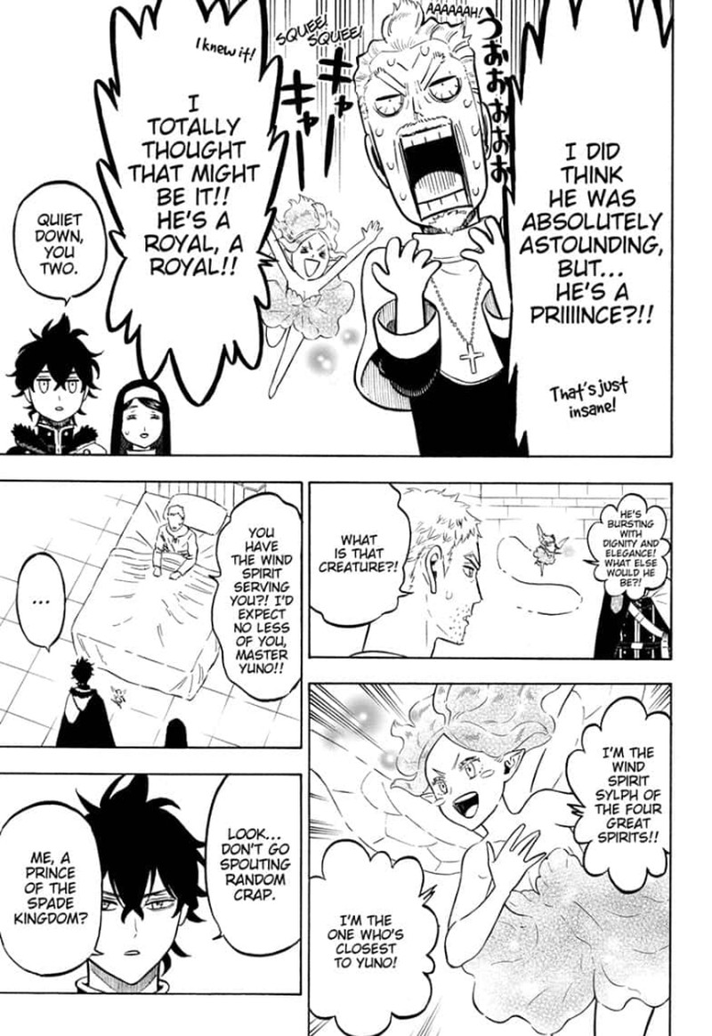 Black Clover Chapter 234 page 3 - Chapter 234: The Messenger from the Spade Kingdom