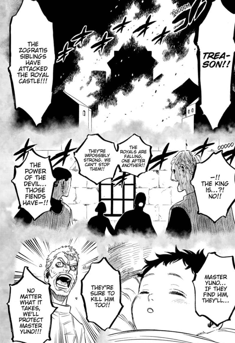 Black Clover Chapter 234 page 8 - Chapter 234: The Messenger from the Spade Kingdom