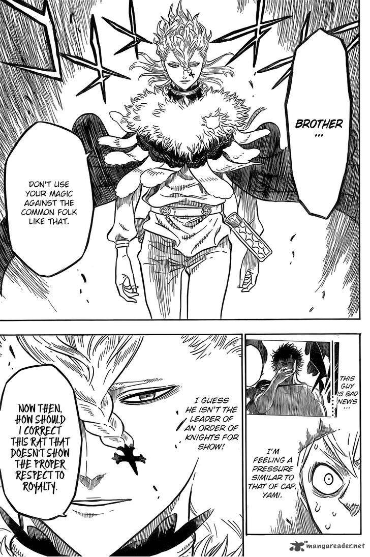 Black Clover Chapter 24 page 14 - Chapter 24: Royal Capital Riot