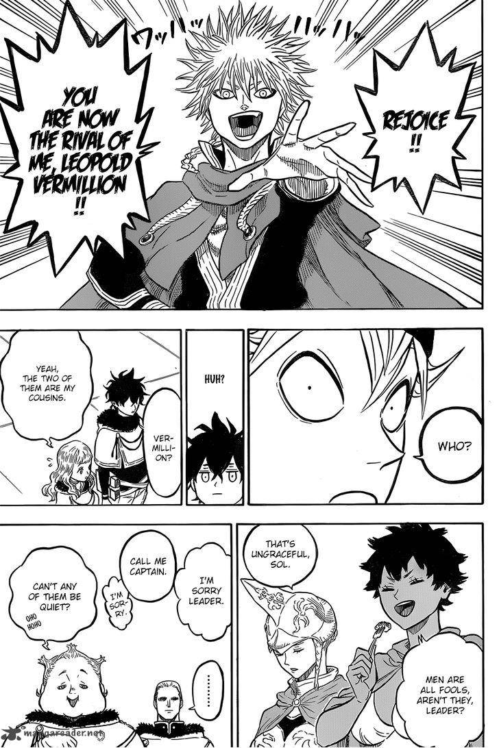 Black Clover Chapter 24 page 16 - Chapter 24: Royal Capital Riot