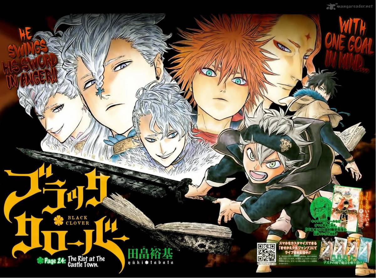 Black Clover Chapter 24 page 2 - Chapter 24: Royal Capital Riot
