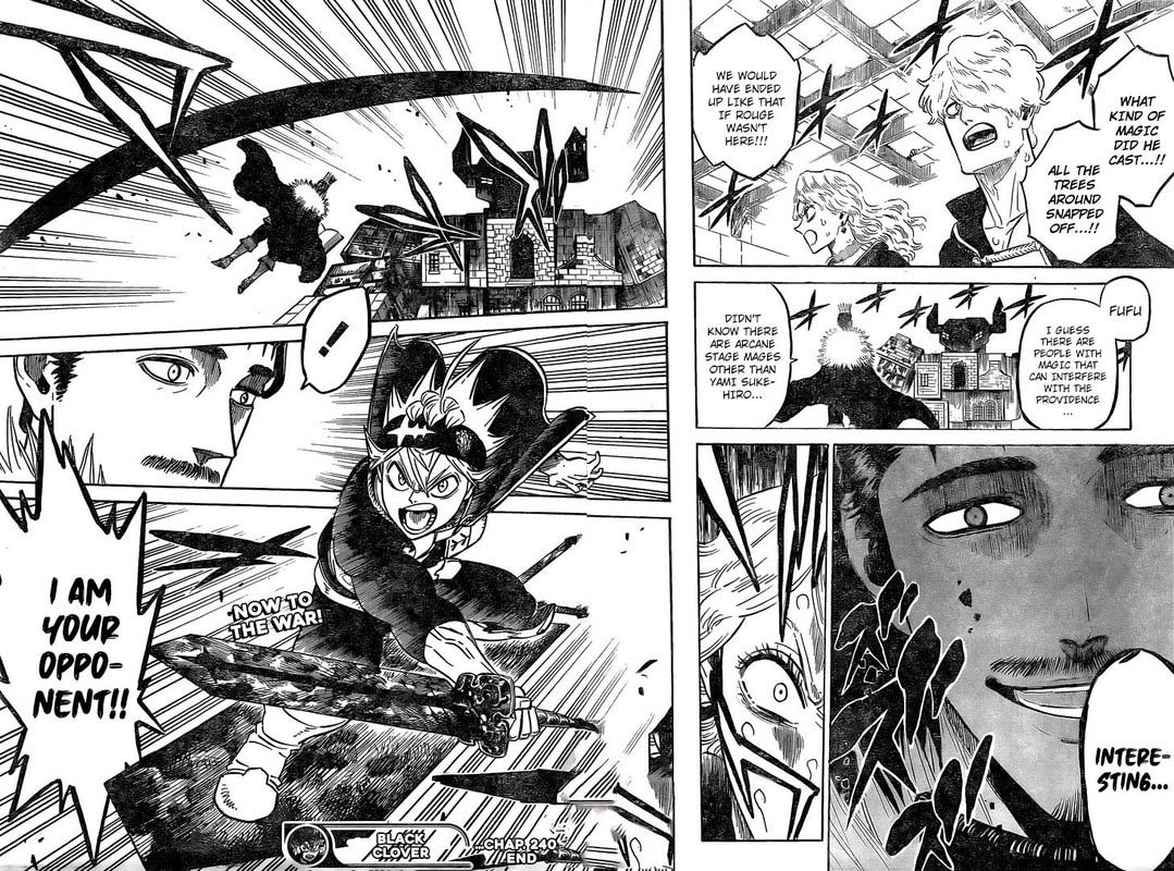 Black Clover Chapter 240 page 12 - Chapter 240: The Great War Breaks Out