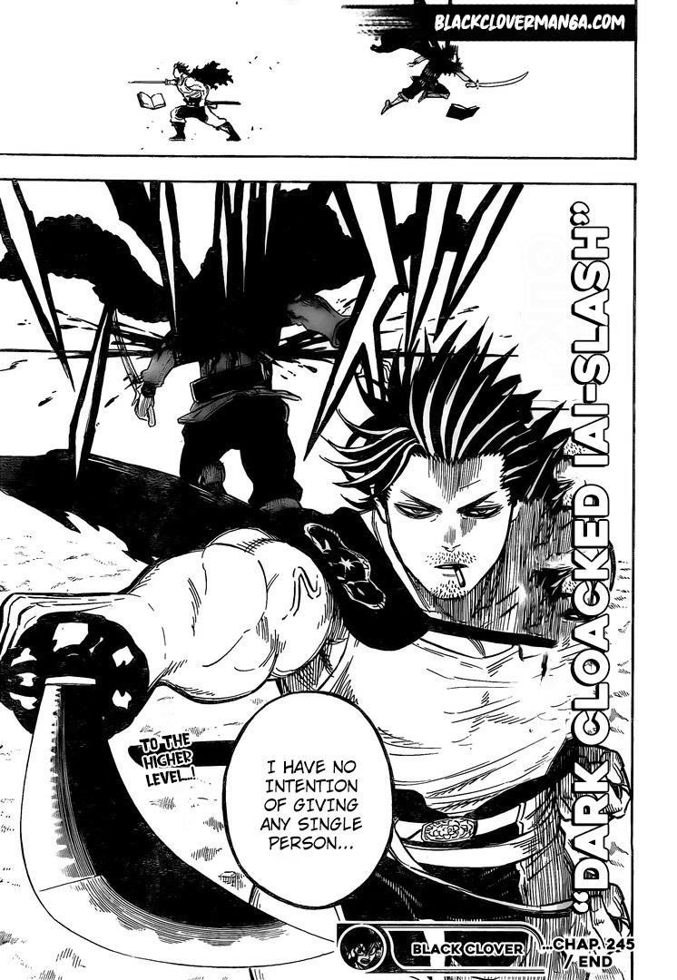 Black Clover Chapter 245 page 14 - Chapter 245: Dante vs. the Captain of the Black Bulls
