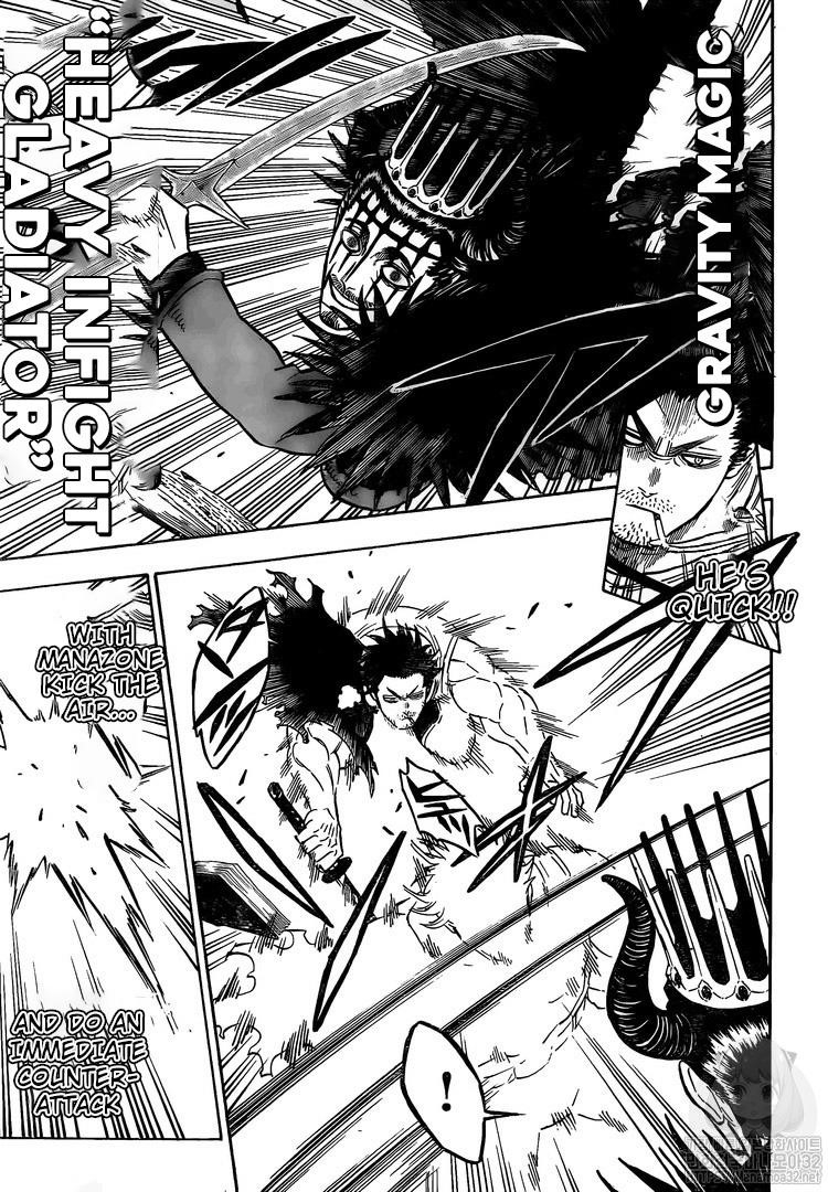 Black Clover Chapter 245 page 8 - Chapter 245: Dante vs. the Captain of the Black Bulls