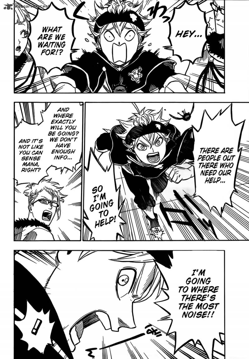 Black Clover Chapter 25 page 10 - Chapter 25: March of the Dead