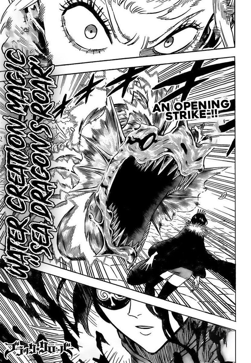 Black Clover Chapter 252 page 1 - Chapter 252: Water Crusade