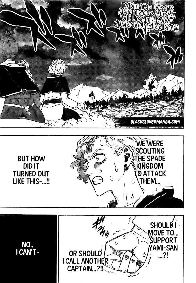 Black Clover Chapter 256 page 1 - Chapter 256: A Captain's Duty