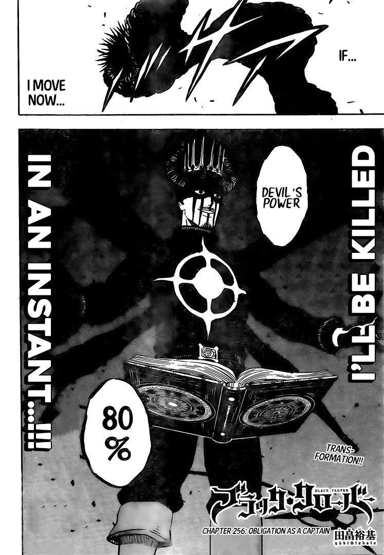 Black Clover Chapter 256 page 2 - Chapter 256: A Captain's Duty