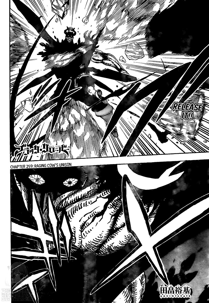 Black Clover Chapter 259 page 2 - Chapter 259: Raging Bull Unison