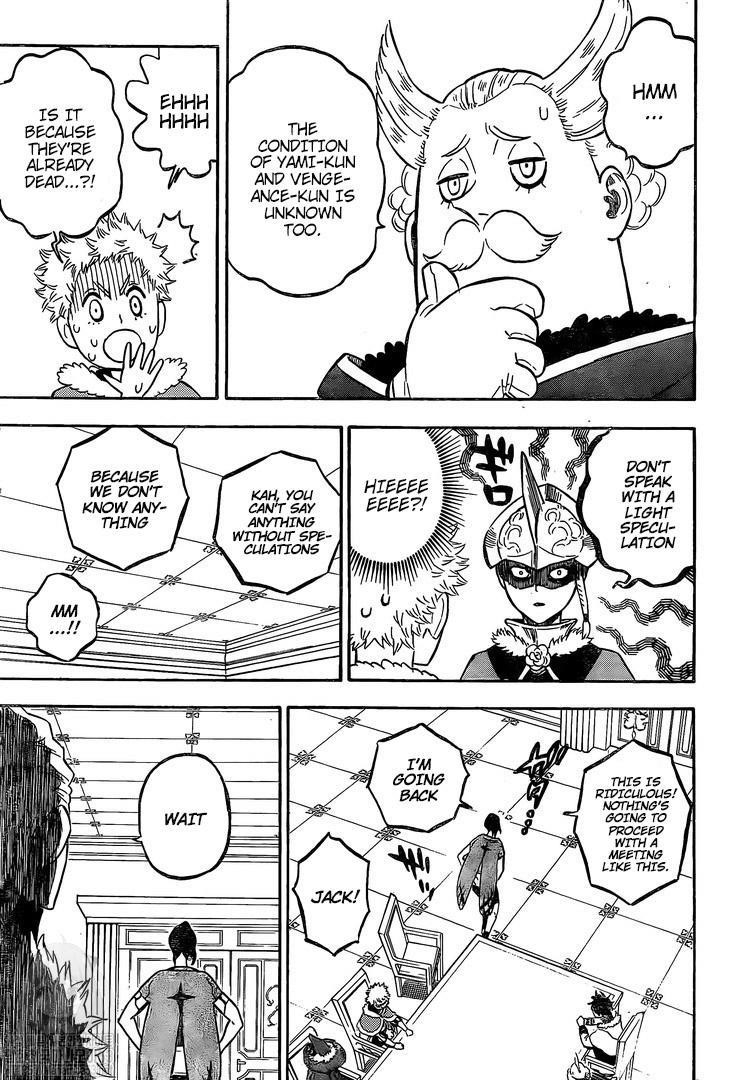 Black Clover Chapter 262 page 10 - Chapter 262: A Turbulent Conference