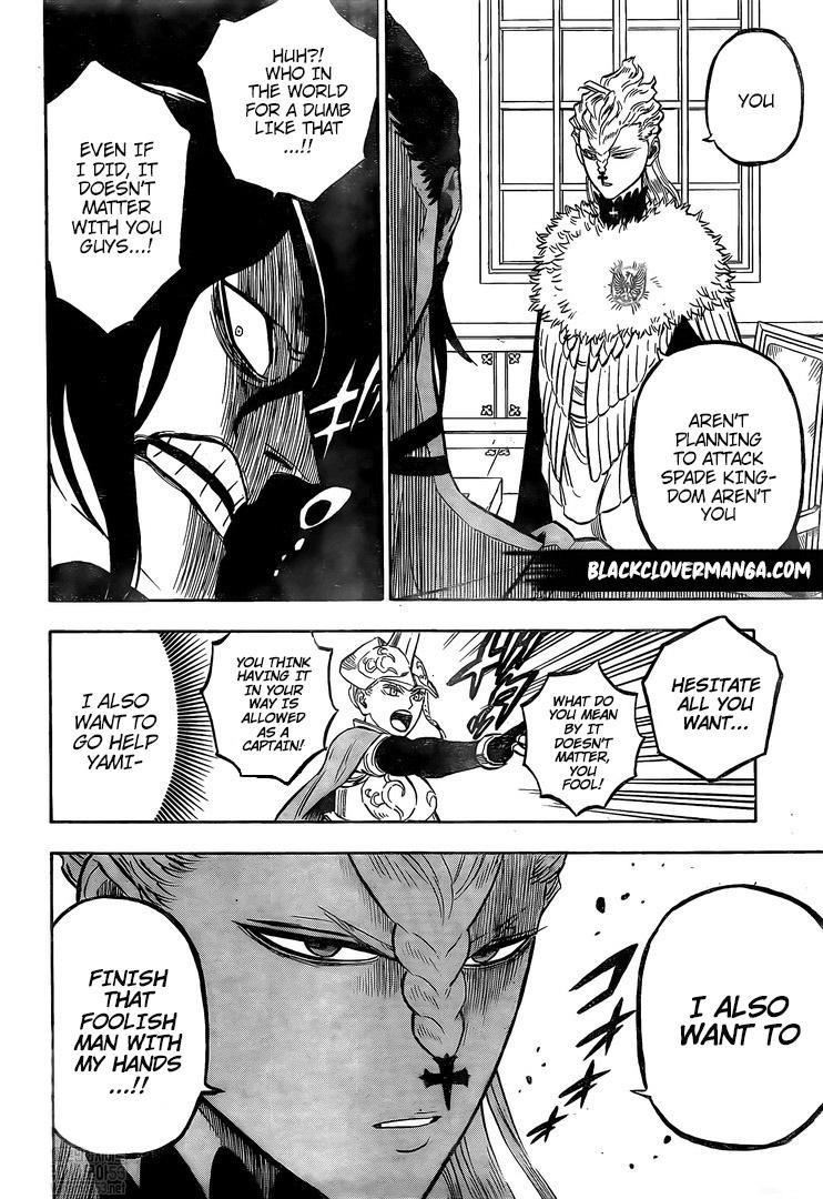Black Clover Chapter 262 page 11 - Chapter 262: A Turbulent Conference