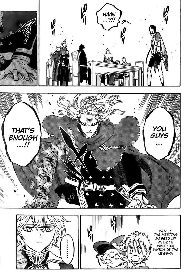 Black Clover Chapter 262 page 12 - Chapter 262: A Turbulent Conference