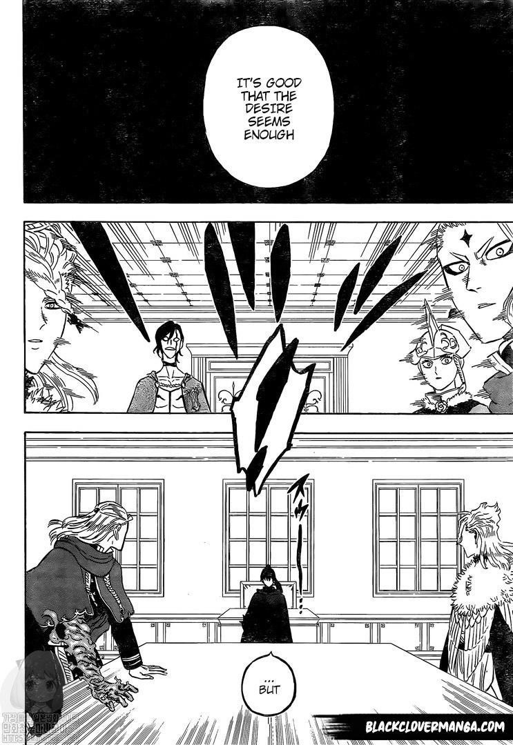 Black Clover Chapter 262 page 13 - Chapter 262: A Turbulent Conference