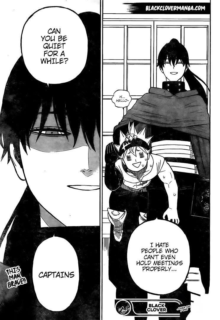 Black Clover Chapter 262 page 14 - Chapter 262: A Turbulent Conference
