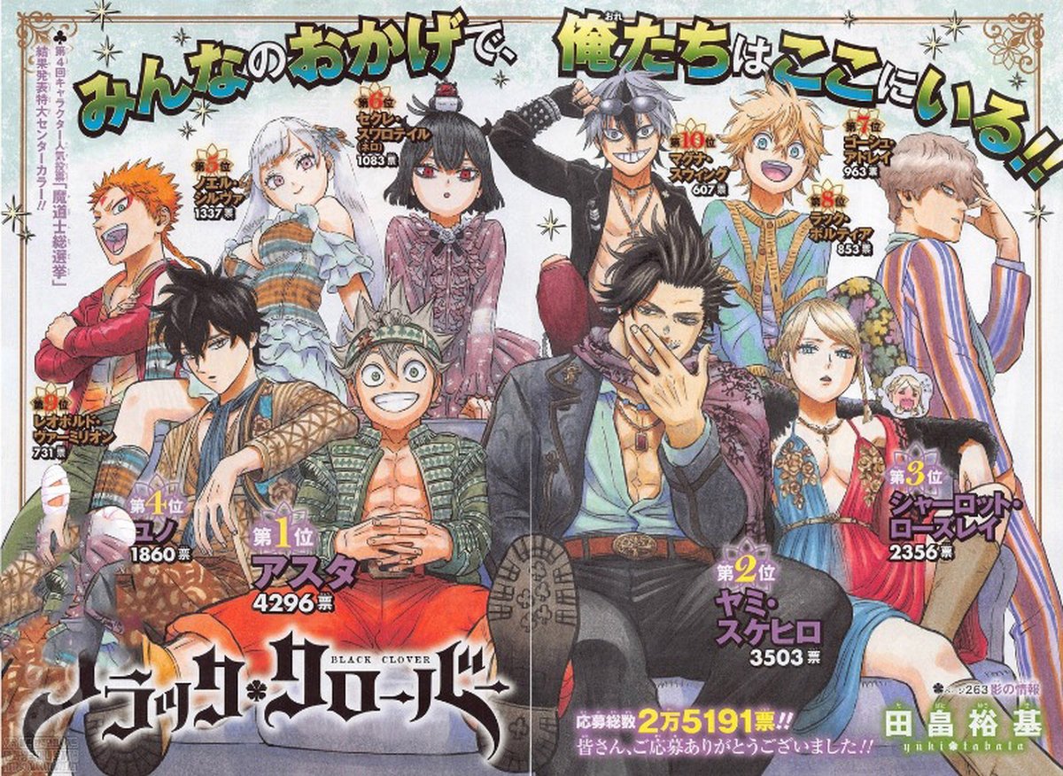 Black Clover Chapter 263 page 1 - Chapter 263: Shadow Intel