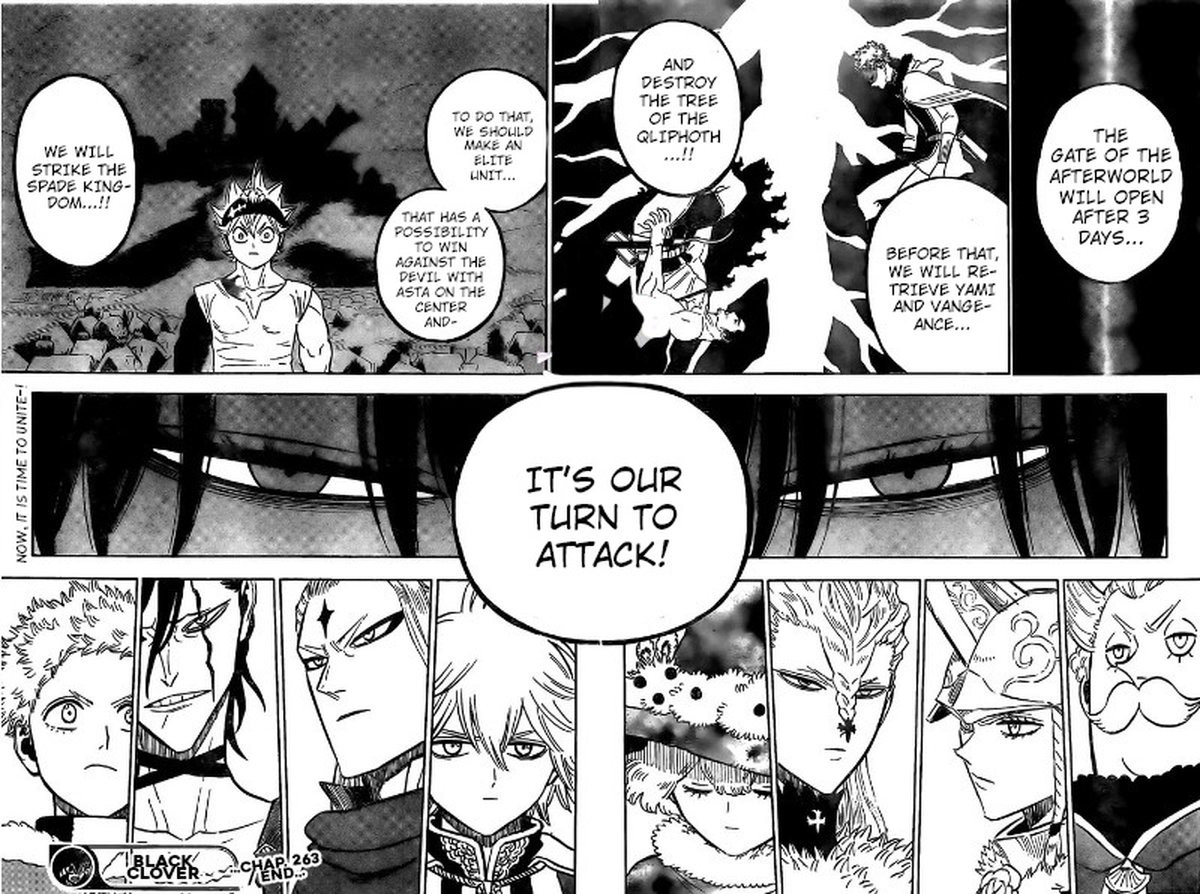 Black Clover Chapter 263 page 14 - Chapter 263: Shadow Intel