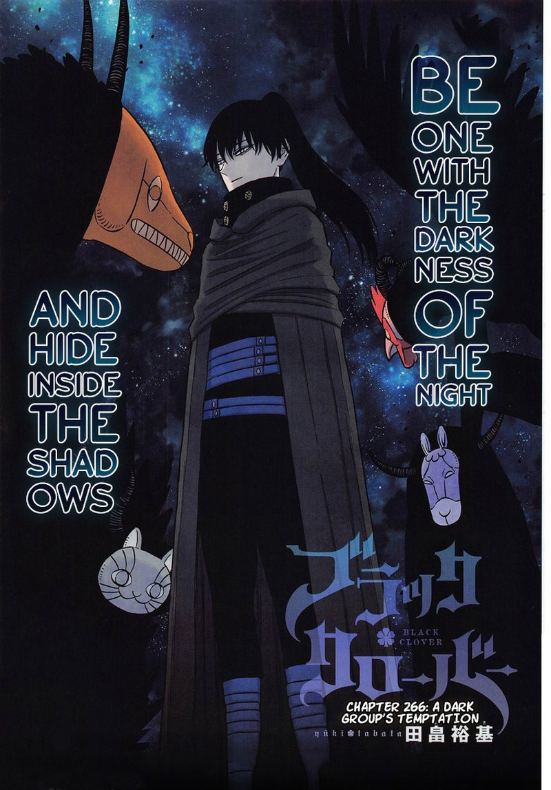 Black Clover Chapter 266 page 1 - Chapter 266: Dark Garden Invitation