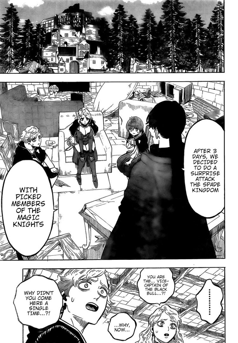 Black Clover Chapter 266 page 4 - Chapter 266: Dark Garden Invitation