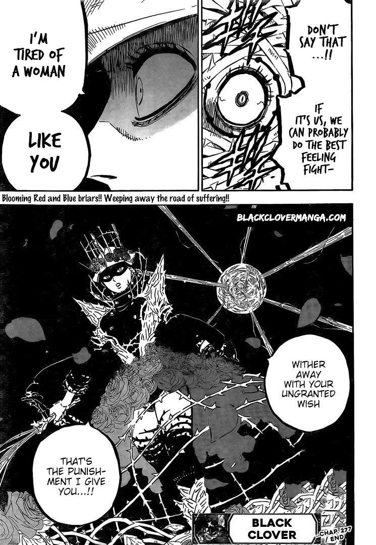 Black Clover Chapter 277 page 16 - Chapter 277: Queen of Briars