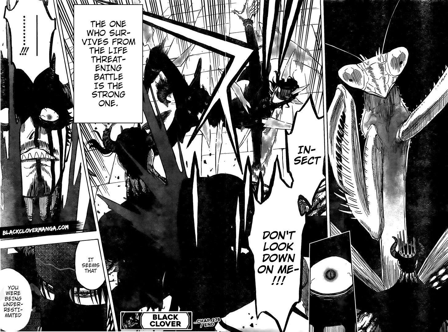 Black Clover Chapter 278 page 17 - Chapter 278: The Mantis's Ax
