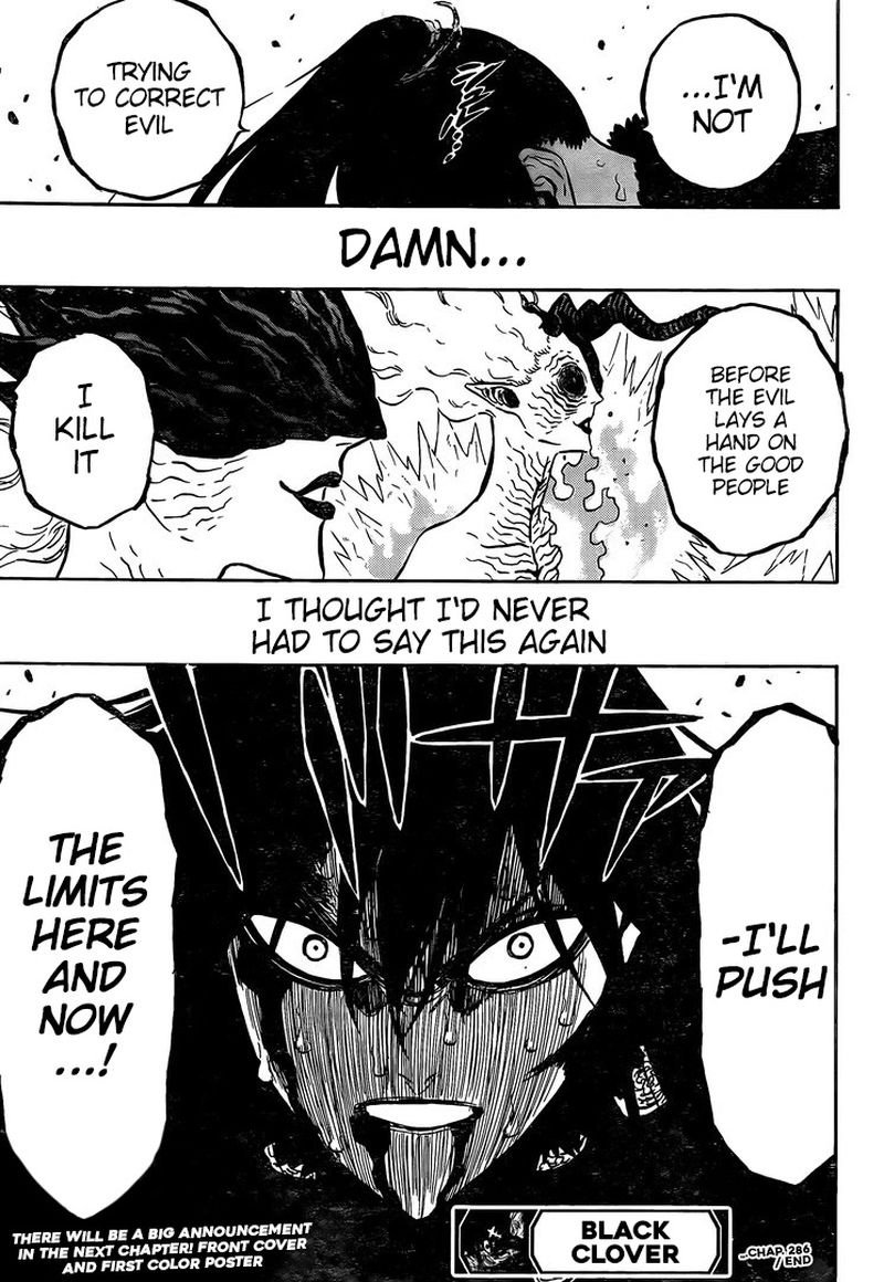 Black Clover Chapter 286 page 17 - Chapter 286: A Night With No Morning
