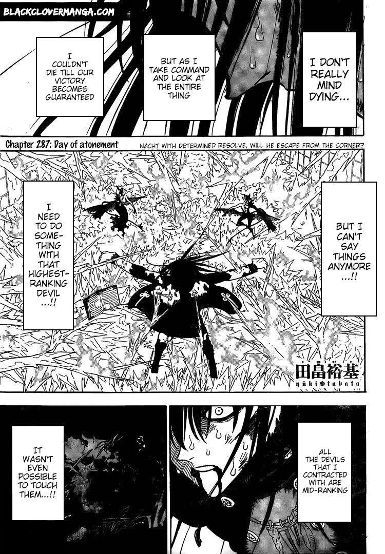 Black Clover Chapter 287 page 2 - Chapter 287: Day of Atonement