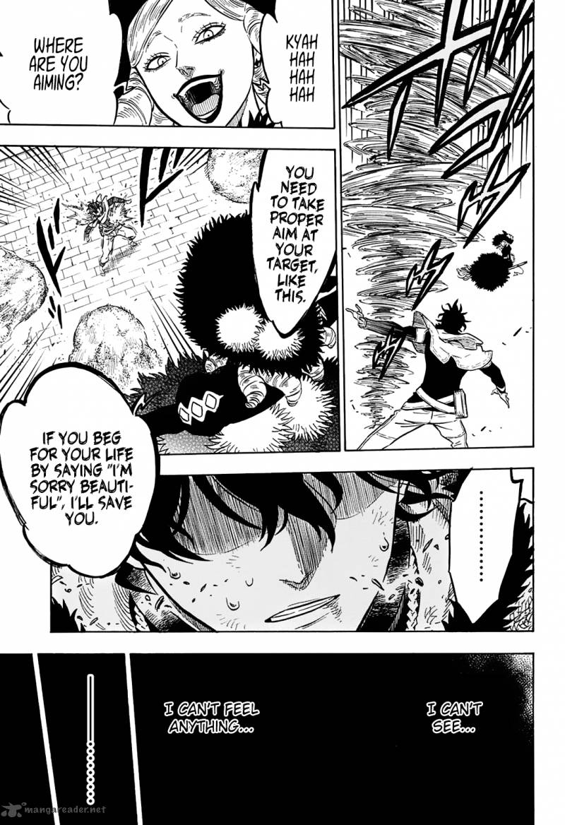 Black Clover Chapter 29 page 11 - Chapter 29: Bad Loser