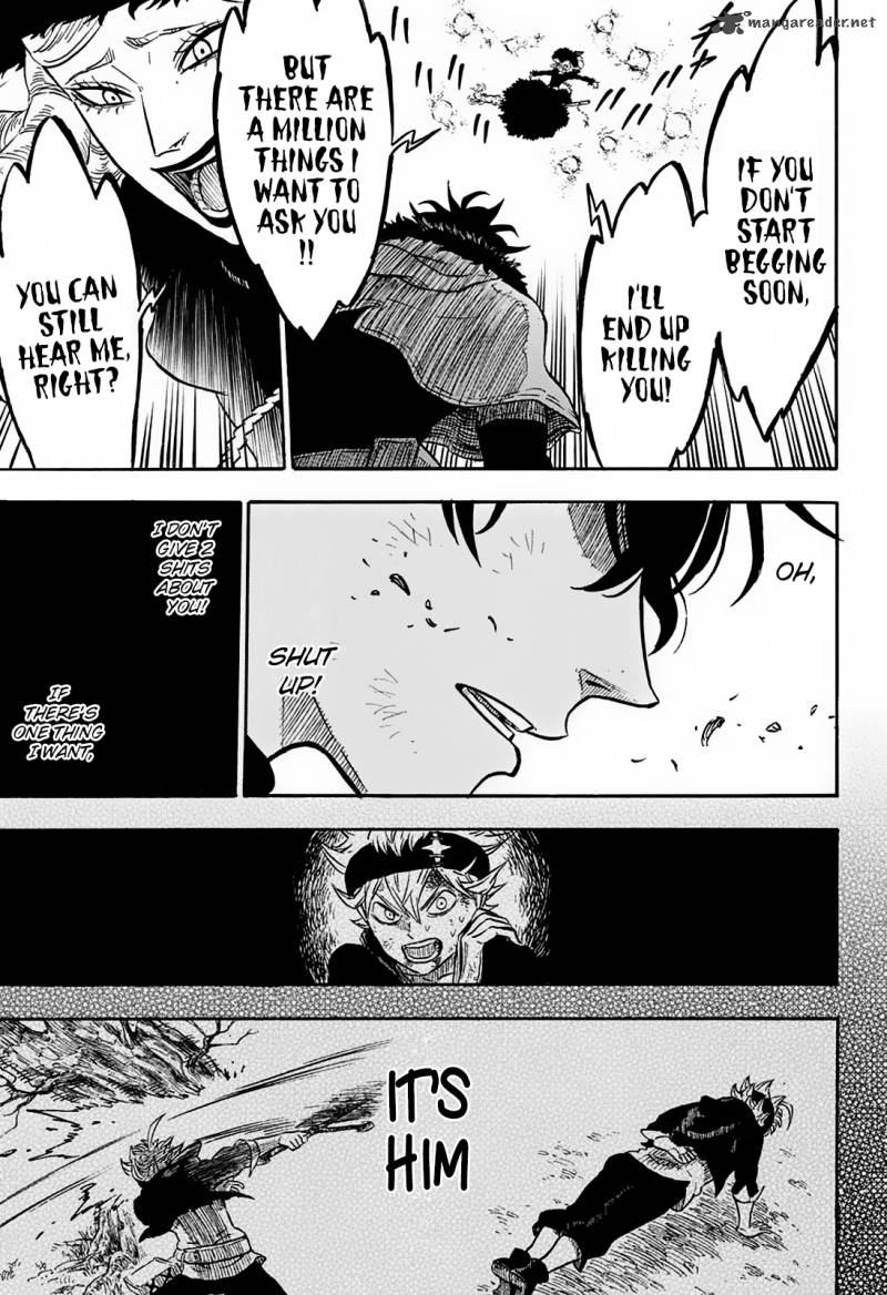 Black Clover Chapter 29 page 13 - Chapter 29: Bad Loser
