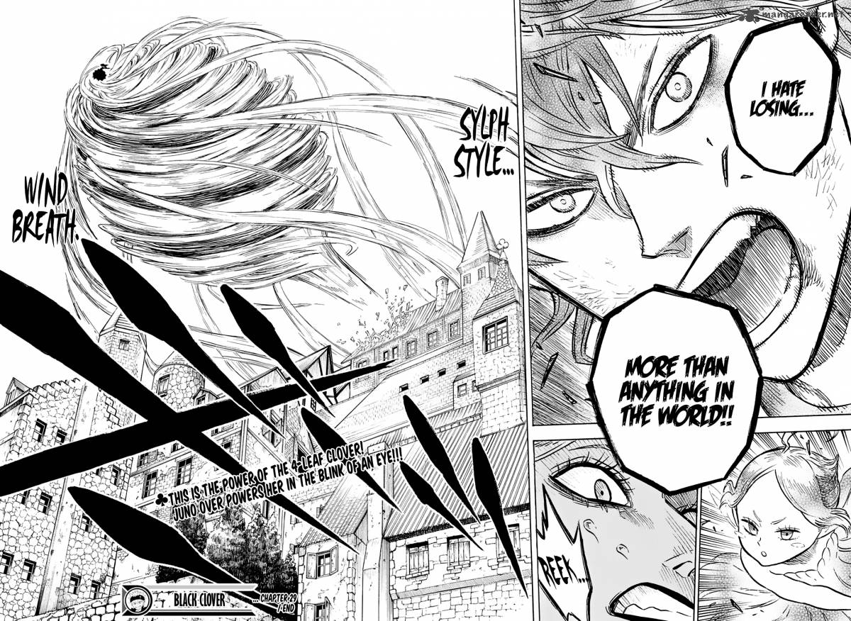 Black Clover Chapter 29 page 17 - Chapter 29: Bad Loser