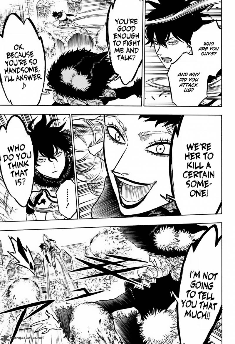 Black Clover Chapter 29 page 3 - Chapter 29: Bad Loser