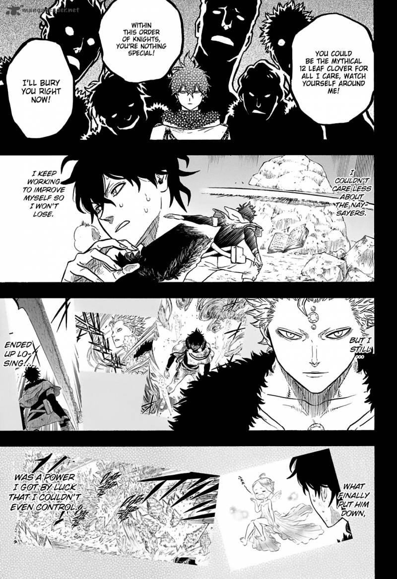 Black Clover Chapter 29 page 9 - Chapter 29: Bad Loser