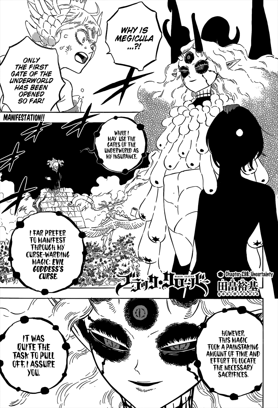 Black Clover Chapter 298 page 1 - Chapter 298: Transient Life