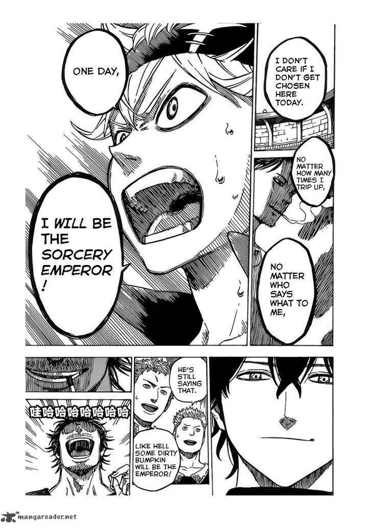 Black Clover Chapter 3 page 11 - Chapter 3: The Road to the Wizard King