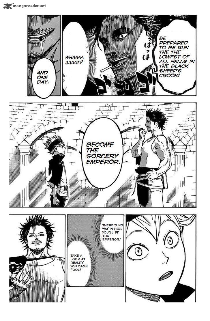 Black Clover Chapter 3 page 13 - Chapter 3: The Road to the Wizard King