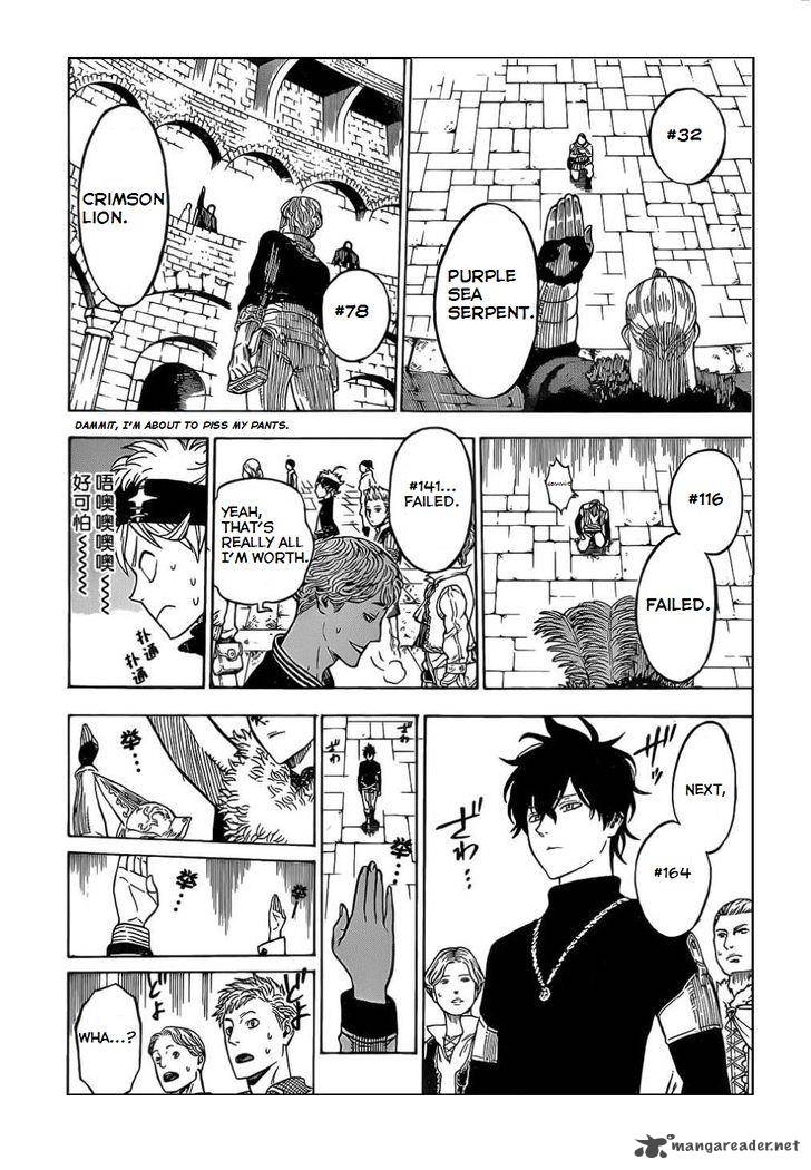 Black Clover Chapter 3 page 6 - Chapter 3: The Road to the Wizard King